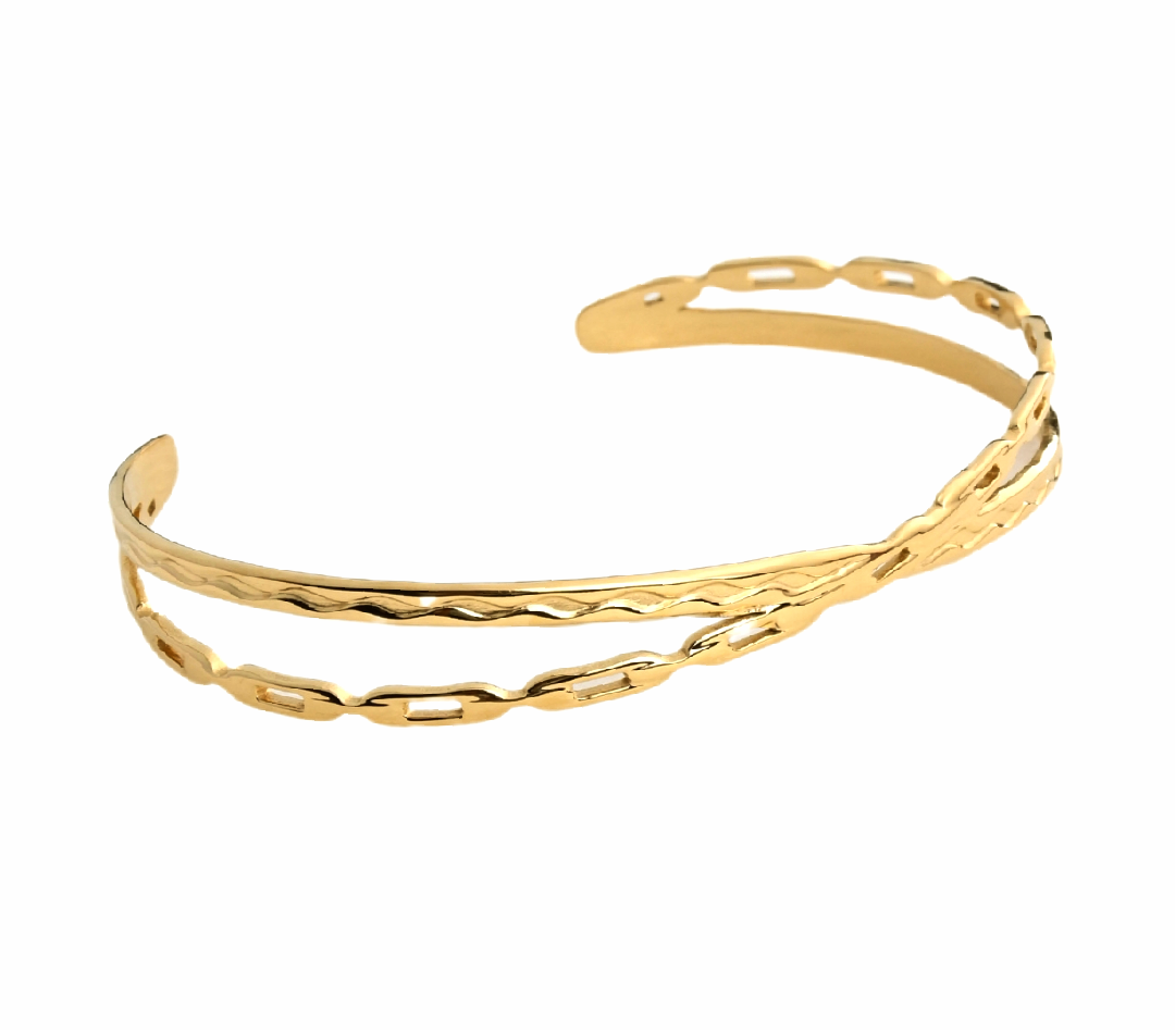Bracelet acier femme