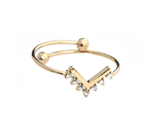 Bague fine en acier inoxydable