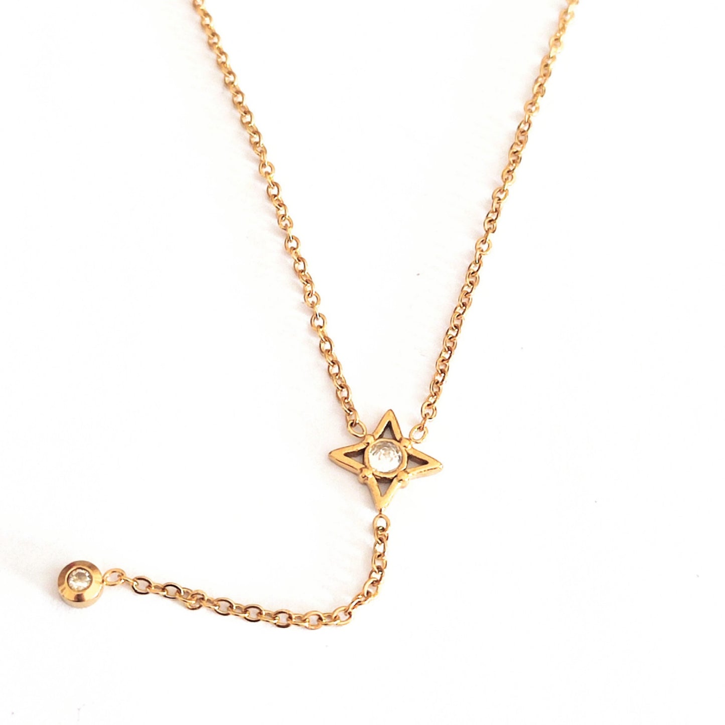Collier pendent en acier inoxydable