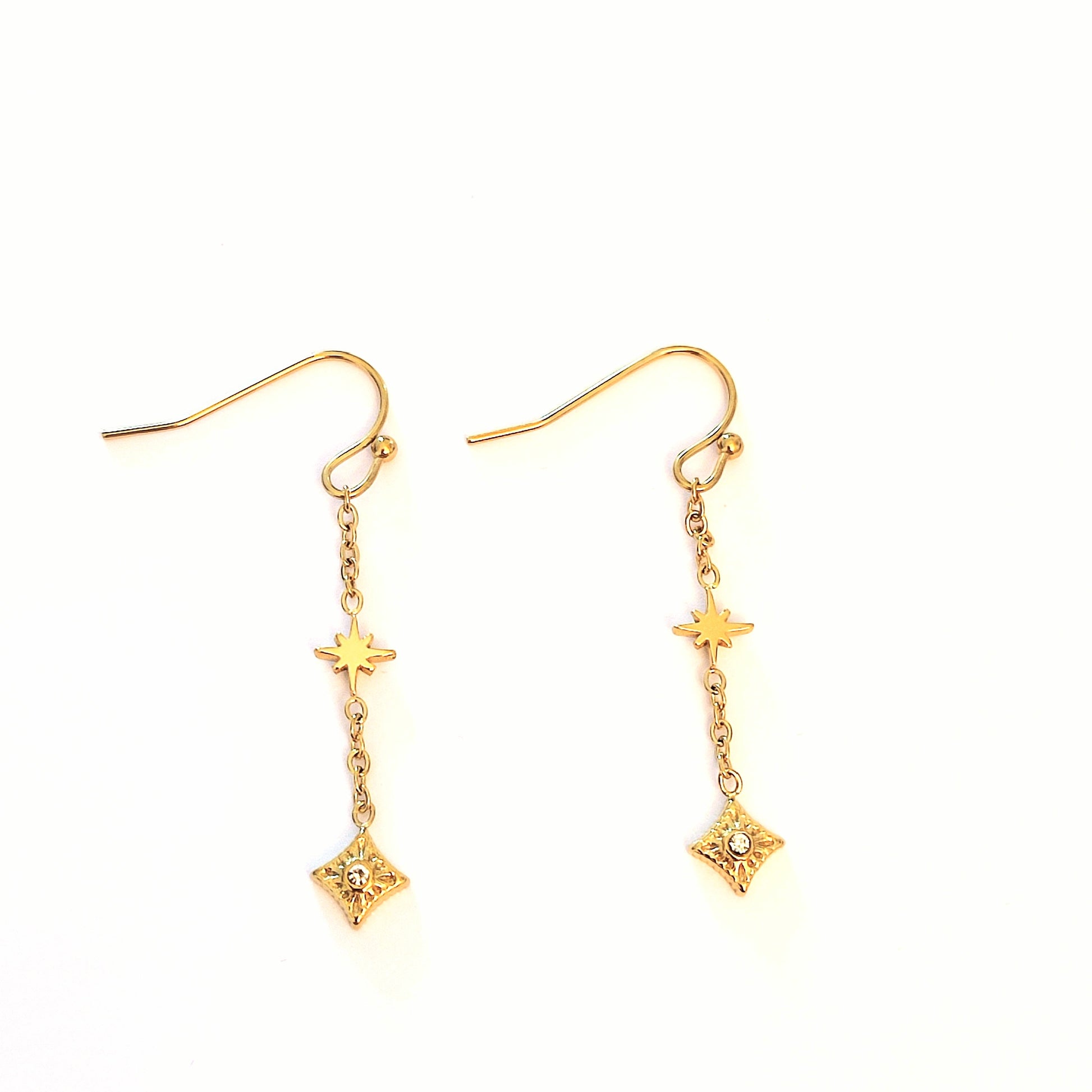 Boucles d'oreilles chaine 