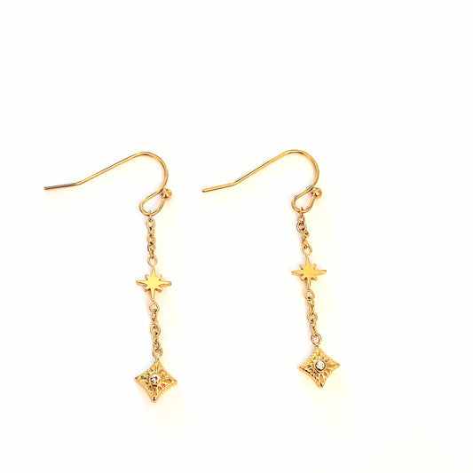 Boucles d'oreilles chaine 