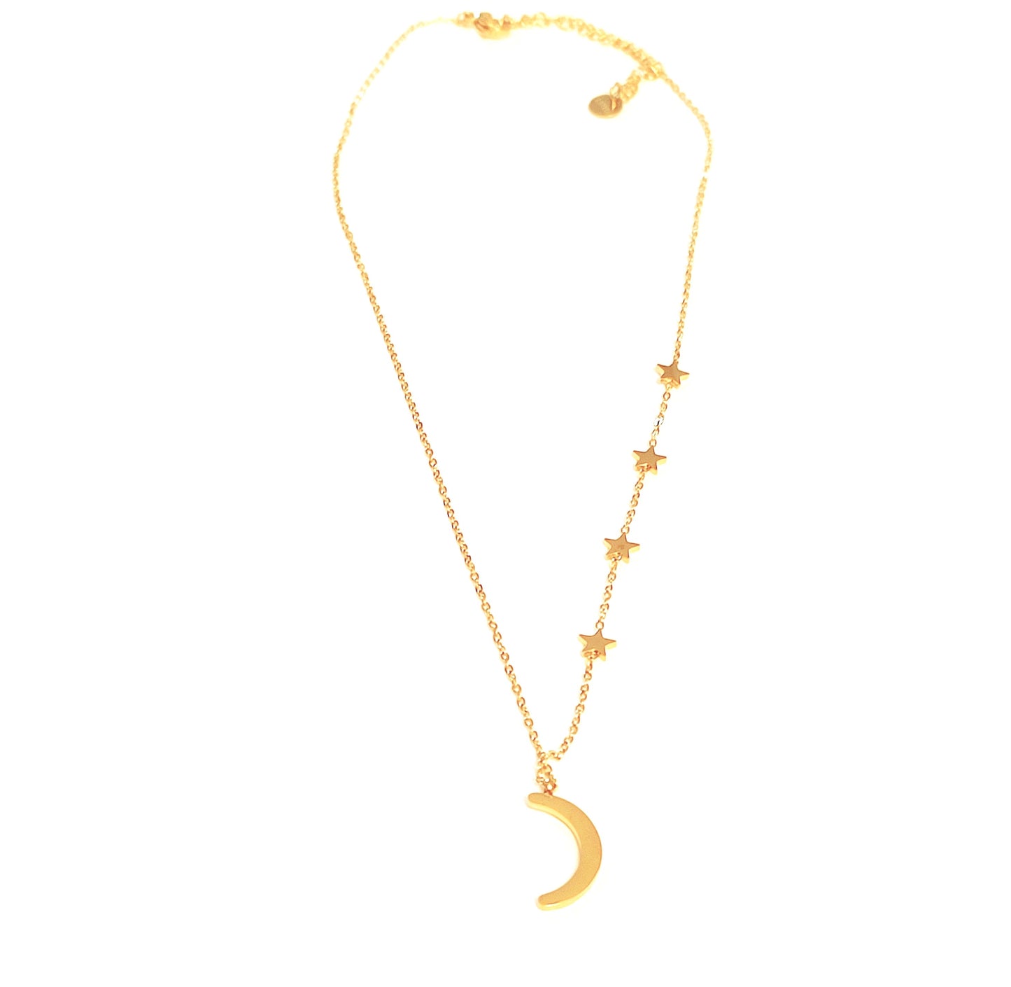Collier y lune et étoile 