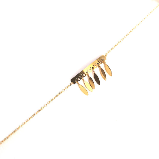 Bracelet feuillage 