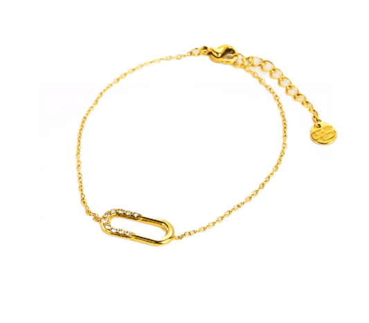 Bracelet motif ovale