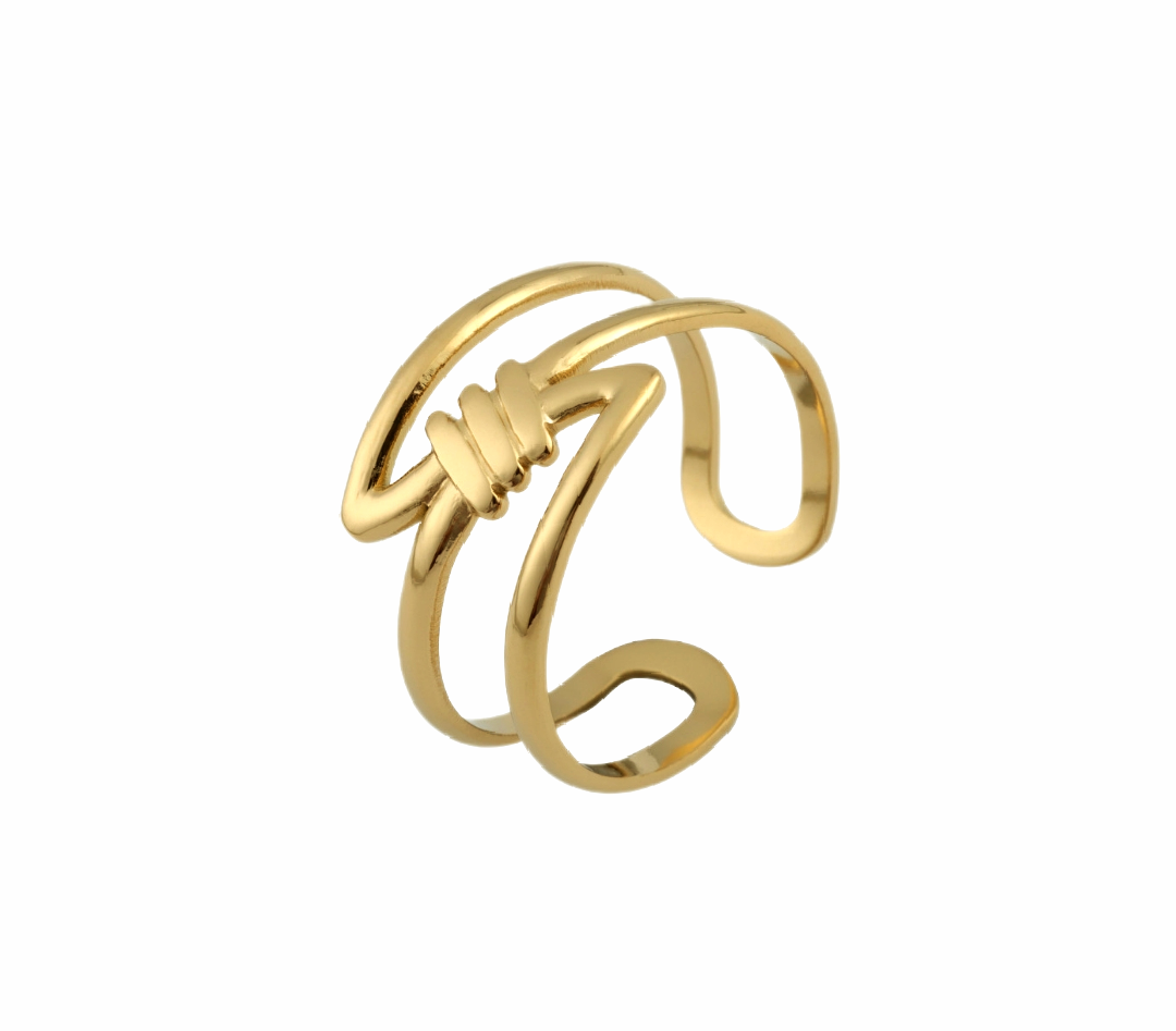 Bague inoxydable femme 