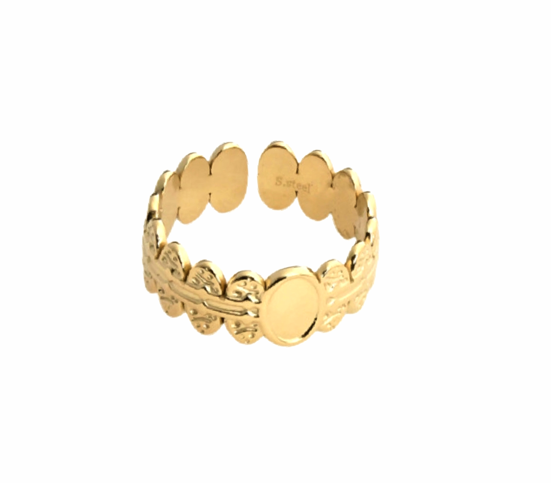 Bague originale en acier inoxydable 